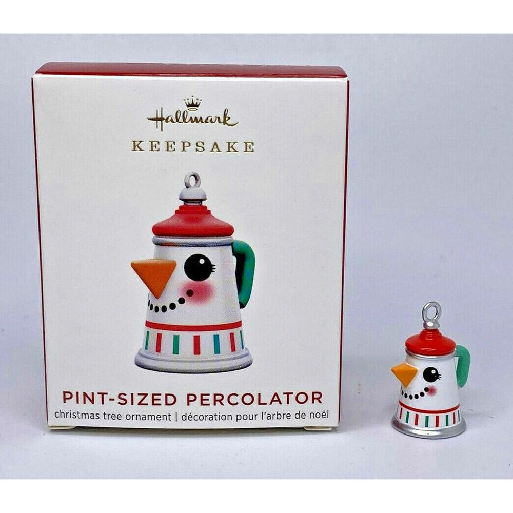 2020 Hallmark Pint-Sized Percolator Miniature Ornament U74/8314